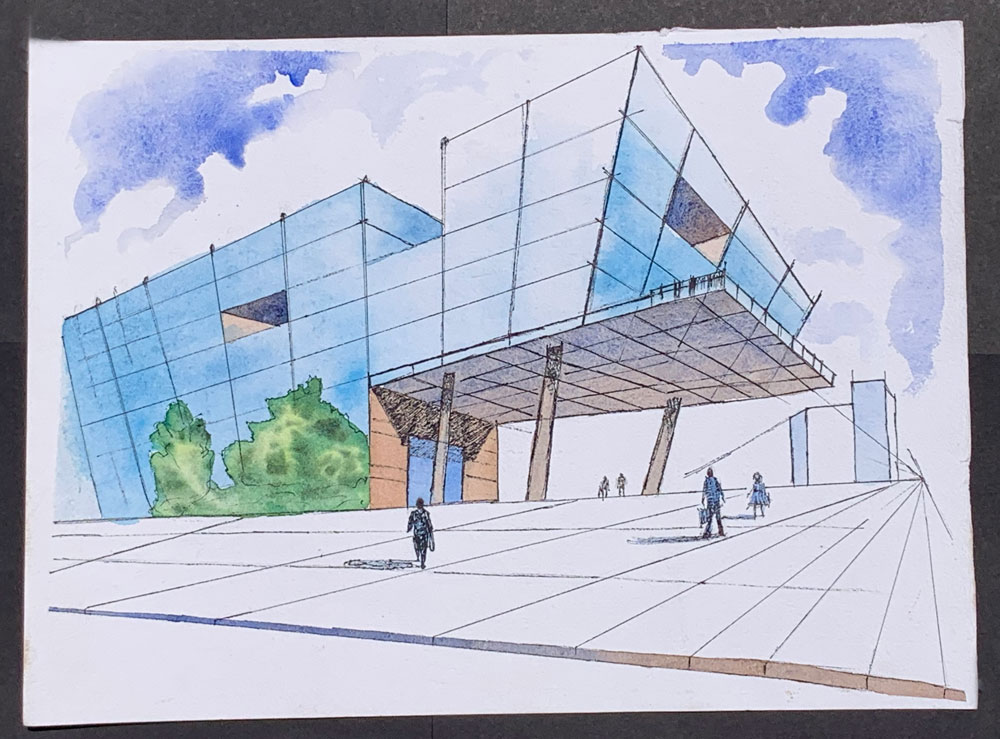two point perspective application